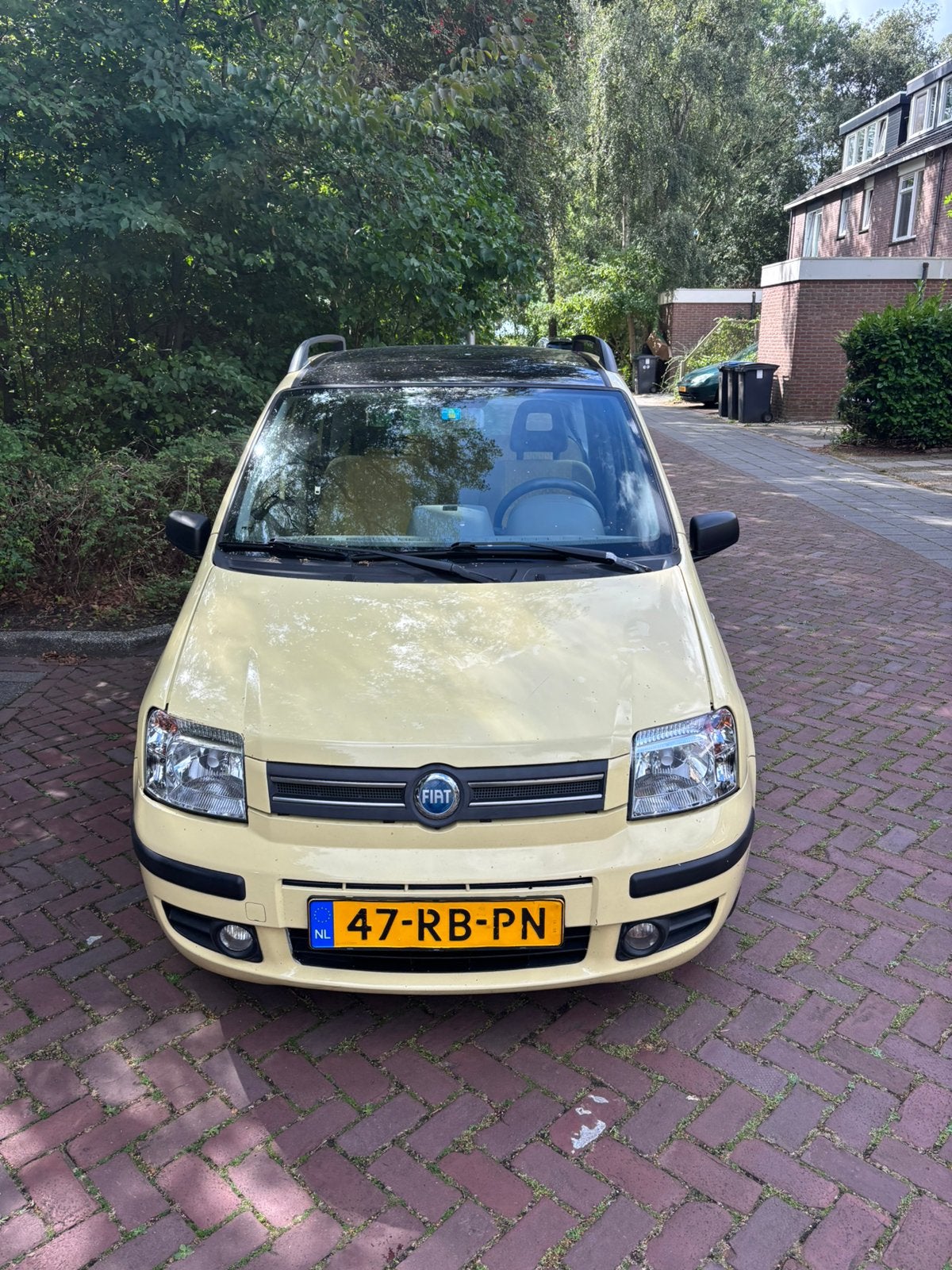 Fiat Panda 1.2 2005 Geel, Voorwielaandrijving, Handgeschakeld, Particulier, 17 km/l