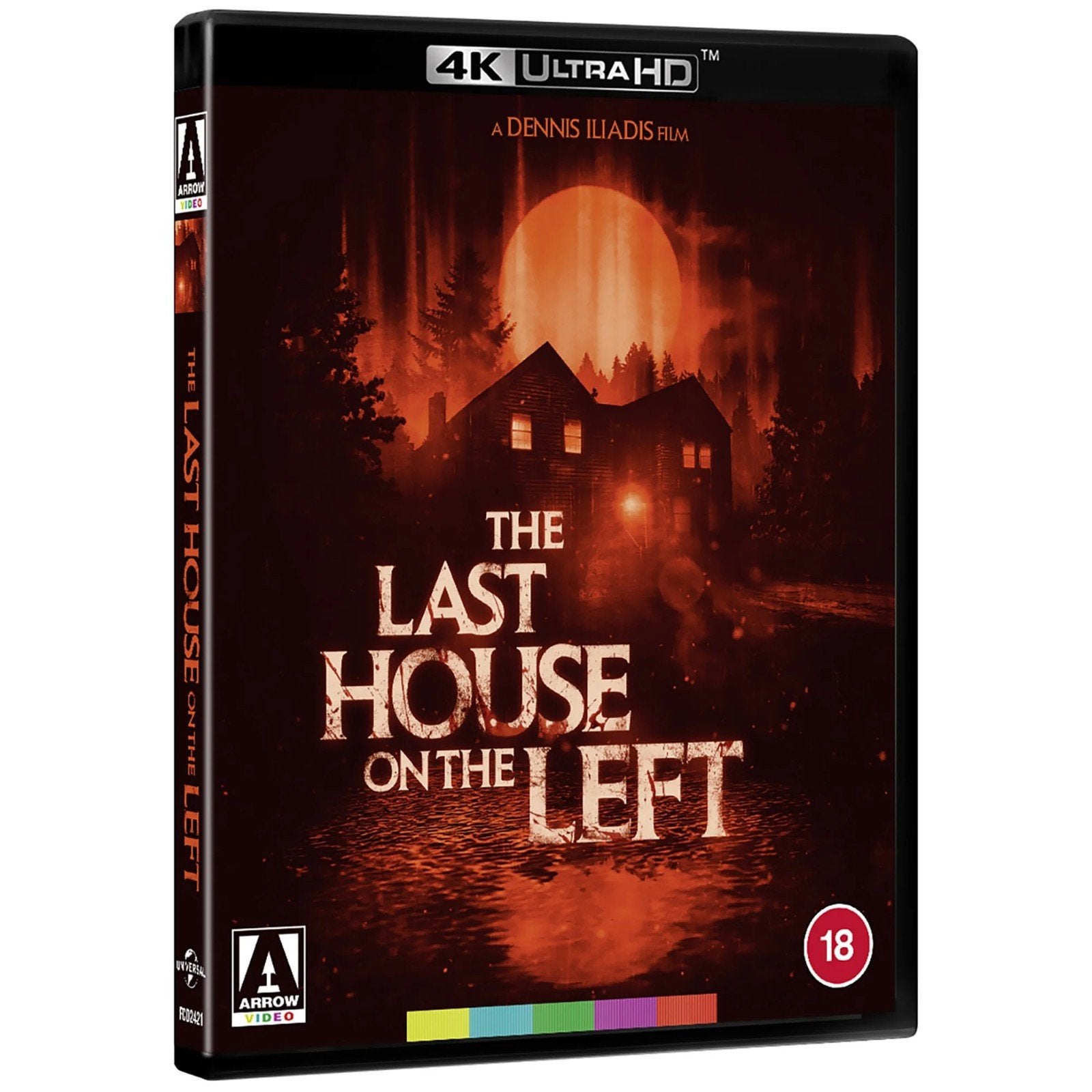 The Last House On The Left L.E. (Arrow) 4K UHD Blu-Ray UK (, Cd's en Dvd's, Vanaf 18 jaar, Engels, Inclusief boekje, Film