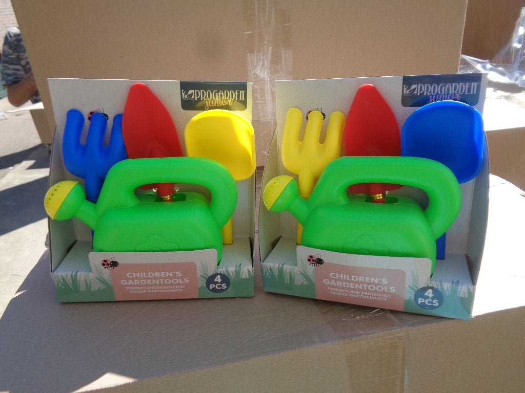 PARTIJ KINDER TUINGEREEDSCHAP 4 PCS, ., Nieuw, Ophalen of Verzenden, .