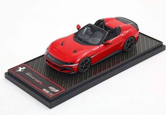 Ferrari 12 cilindri Rosso corsa BBR 1:43 ! C4F, Overige merken, Bbr, Auto, .