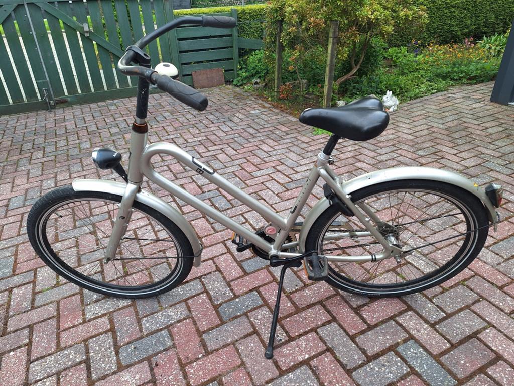 Damesfiets  batavus, Fietsen en Brommers, Fietsen | Vouwfietsen, Ophalen, Gebruikt, Batavus, Terugtraprem