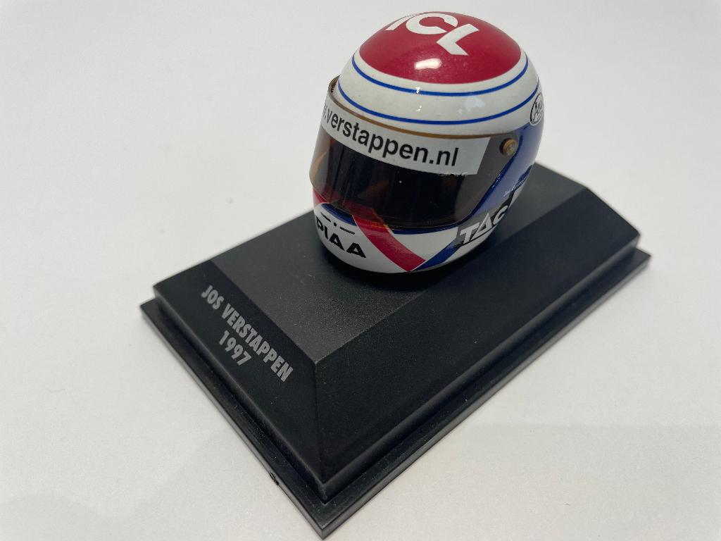 Helm Arai Jos Verstappen Tyrrell 1997, Ophalen of Verzenden, Zo goed als nieuw, Formule 1
