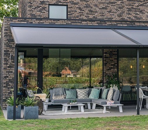 Harol Versuz zonneluifel, nieuw in de doos!, Tuin en Terras, Zonneschermen, Ophalen, Overige typen, 250 cm tot 450 cm, 300 cm of meer