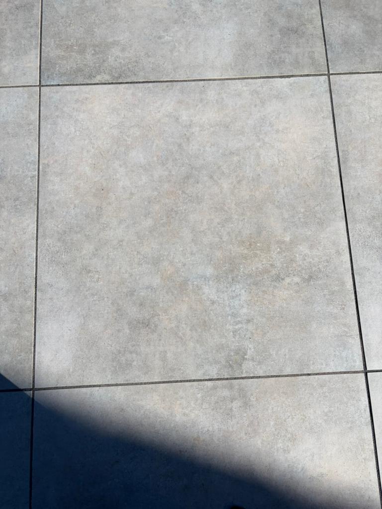 Nieuwe keramische tuintegels Taupe/Donkergrijs 90x90 – 15 st, Ophalen, 60 cm of meer, Nieuw, 10 m² of meer
