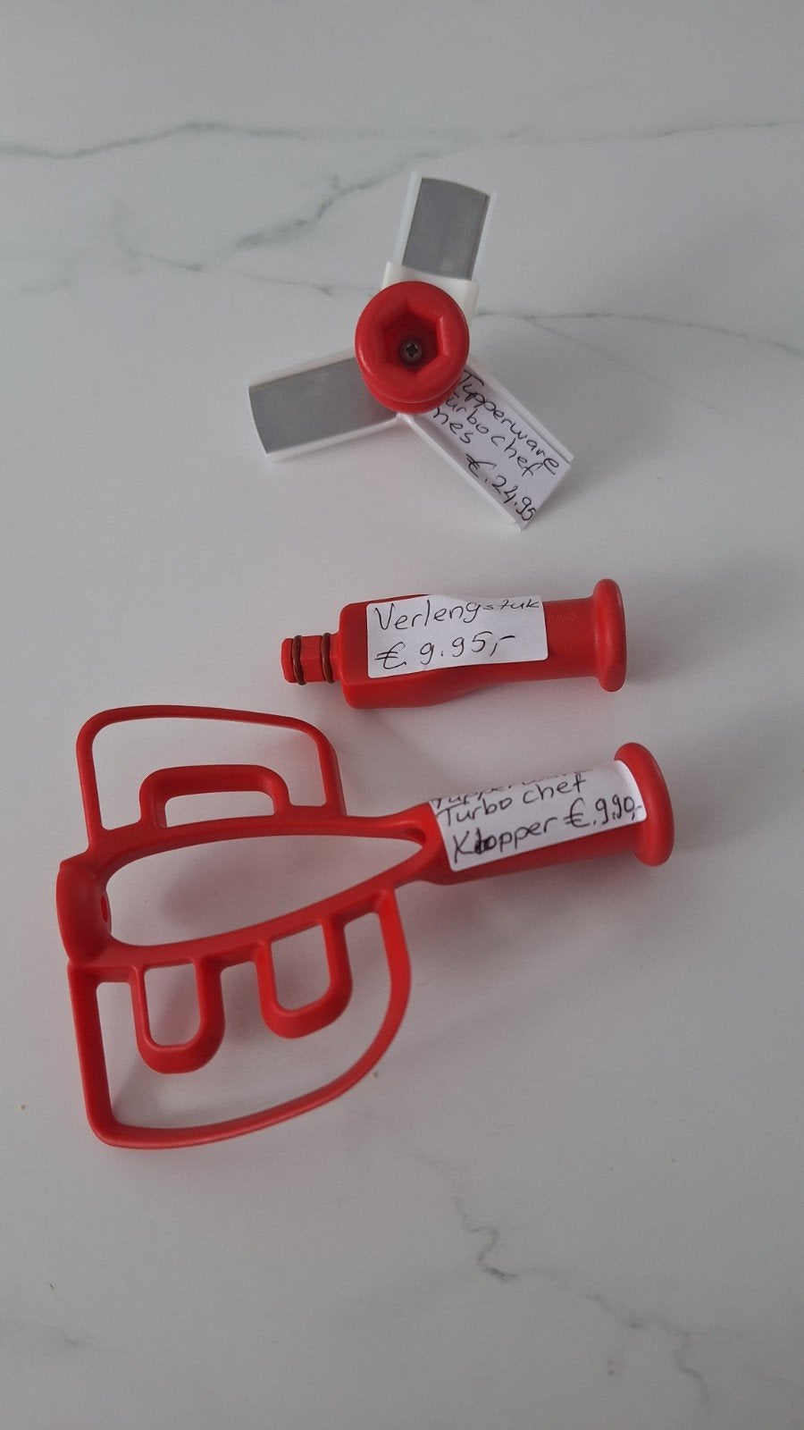 Tupperware Turbo Chef onderdelen, Ophalen of Verzenden, Zo goed als nieuw, Rood, Overige typen