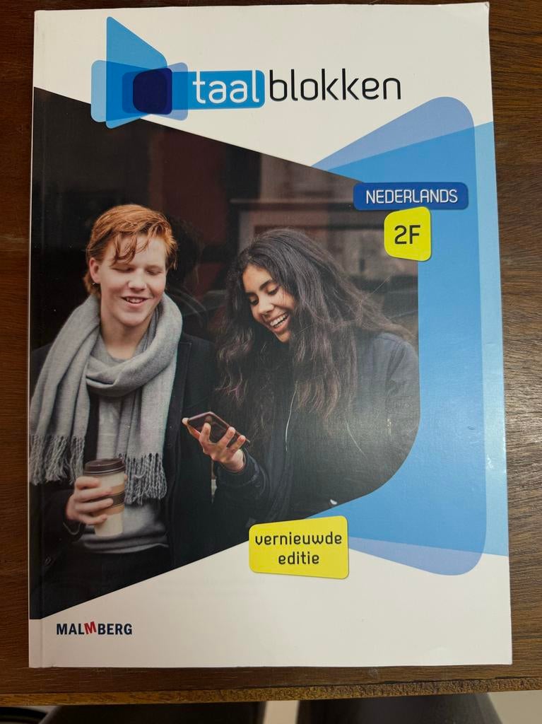 Taalblokken Nederlands 2F - MBO (amper gebruikt), Ophalen of Verzenden, Zo goed als nieuw, MBO