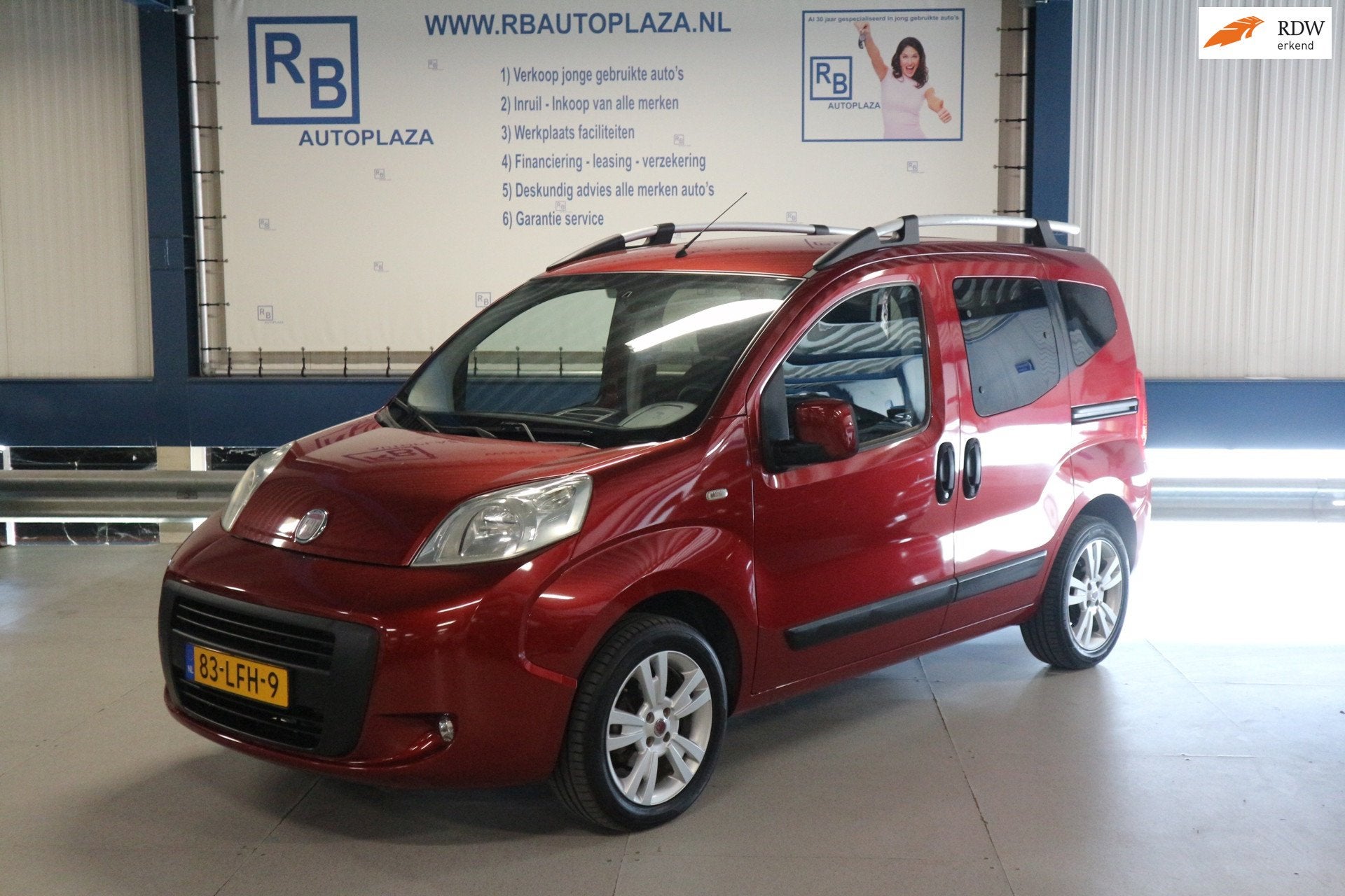 Fiat Qubo 1.4 Dynamic / AIRCO / FULL SERVICE HISTORIE ! ! !, Auto's, Fiat, Voorwielaandrijving, 4 cilinders, 400 kg, Bedrijf