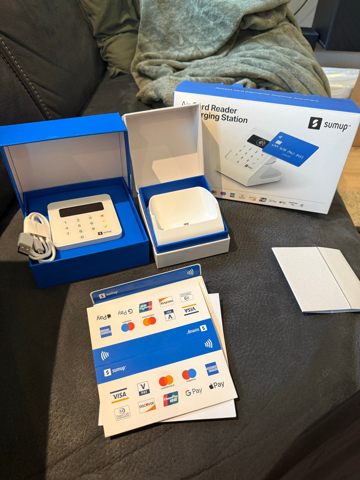 SumUp Air Card Reader & Charging Station, Ophalen of Verzenden