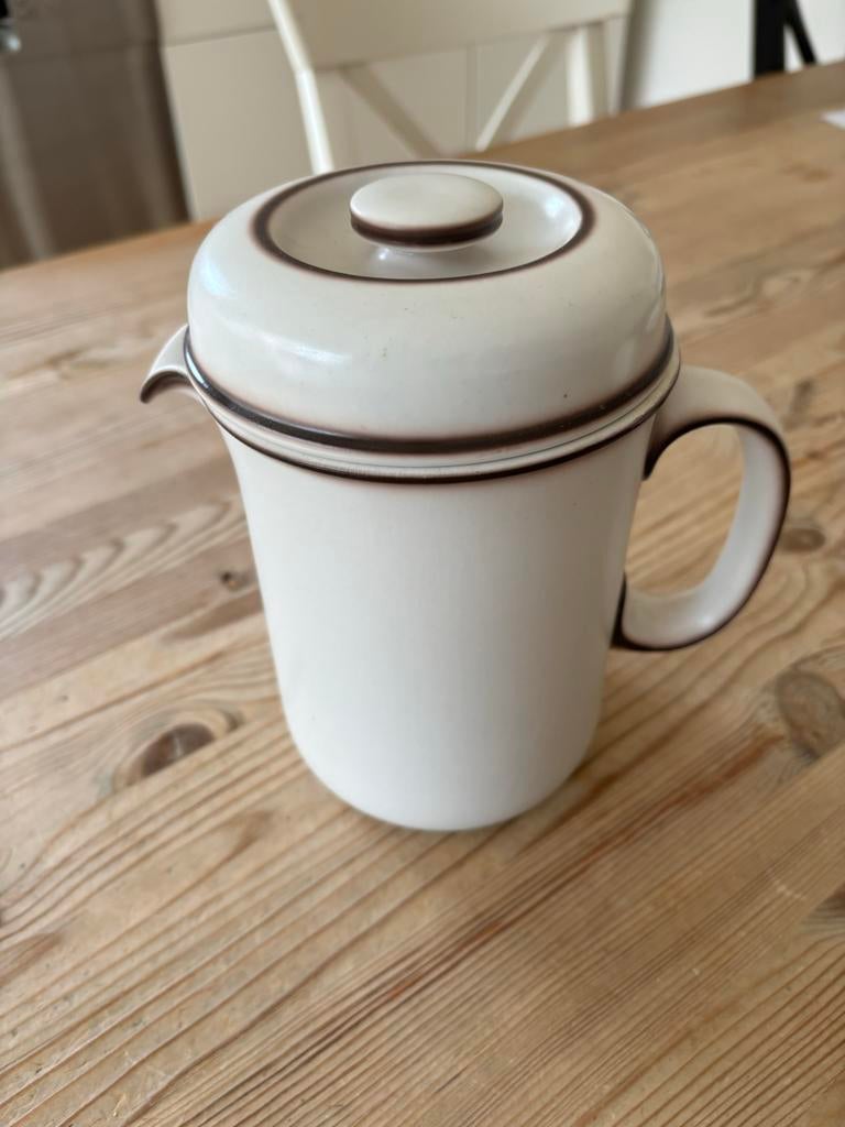 Thomas Scandic Shadow Vlamvaste (Melk)kan met Deksel, Huis en Inrichting, Keuken | Servies, Ophalen, Gebruikt