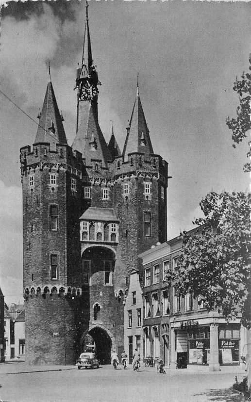 377-163-029 Zwolle Sassenpoort, Ophalen of Verzenden, Voor 1920, Overijssel