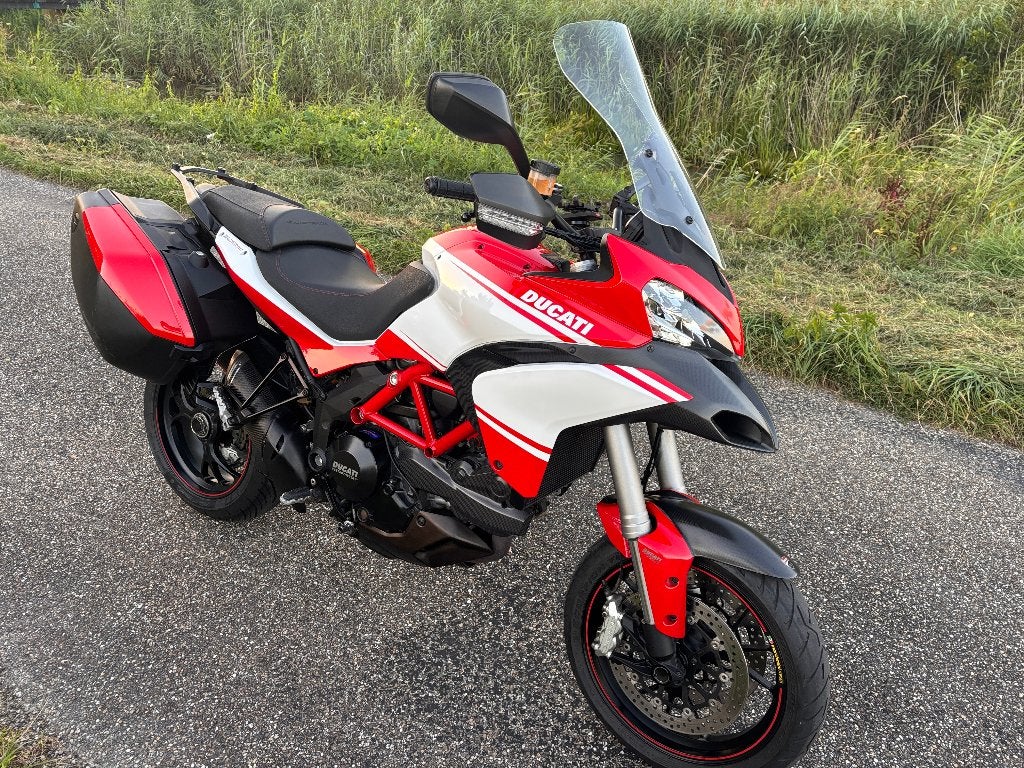 Ducati Multistrada Pikes Peak - lage km / historie compleet, Motoren, Motoren | Ducati, 2 cilinders, 1198 cc, Motorrijbewijs A