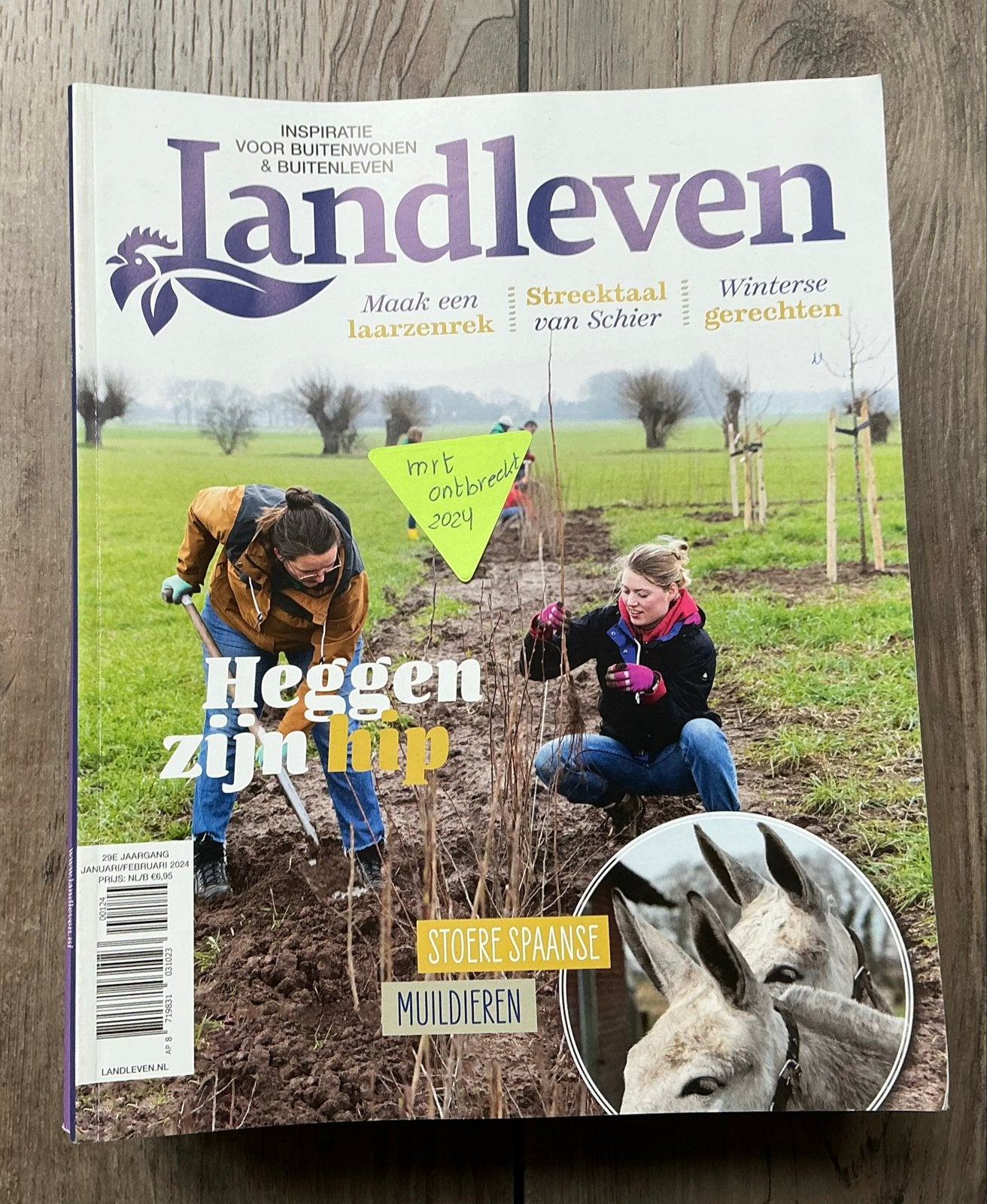 Landleven 2024 - Januari t/m december(Maart ontbreekt), Ophalen, Gelezen, Overige typen