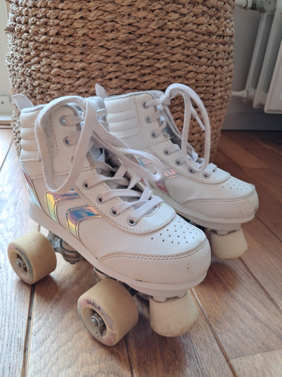 Rolschaatsen maat 33 merk Oxelo, Ophalen of Verzenden, Gebruikt, Kinderen