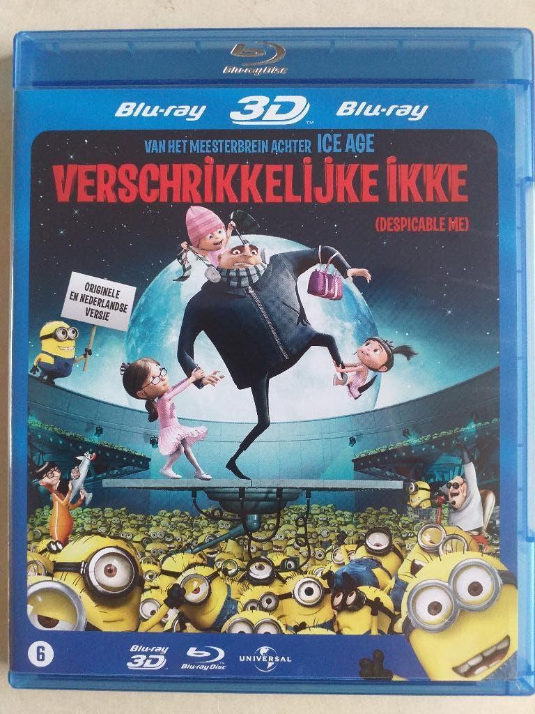 Verschrikkelijke Ikke 3D Bluray + 2D Bluray, Verzenden, Zo goed als nieuw, Tekenfilms en Animatie