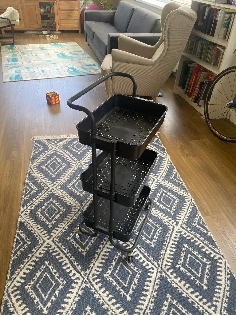 Badkamer trolley, Huis en Inrichting, Ophalen, Minder dan 50 cm, Overige typen, Zo goed als nieuw