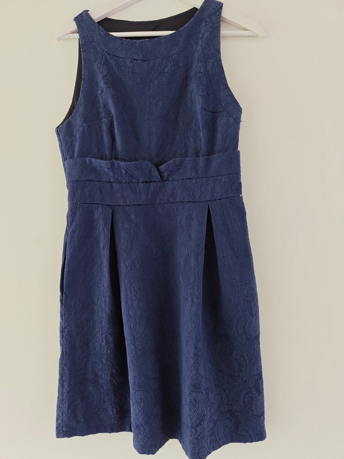 feestelijke jurk 38/40, Kleding | Dames, Ophalen of Verzenden, Gedragen, Maat 38/40 (M), Blauw