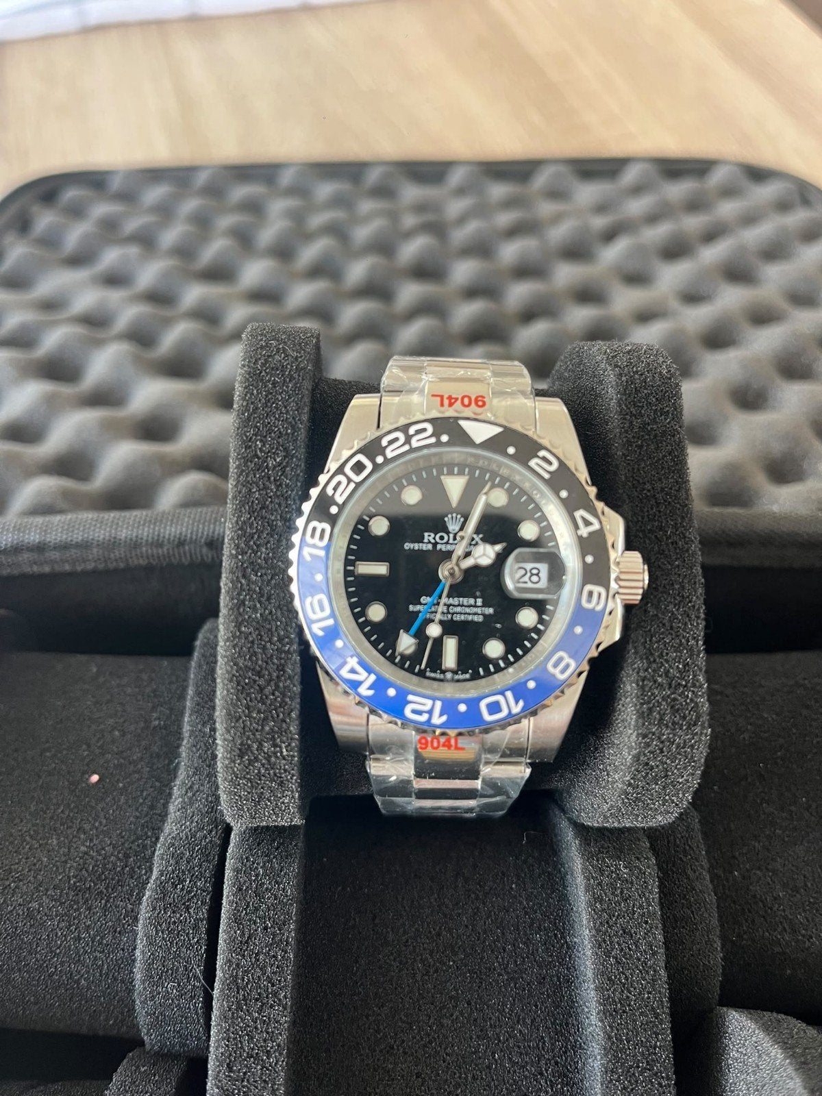 luxe Herenhorloge, Rolex, Polshorloge, Ophalen of Verzenden, Zo goed als nieuw