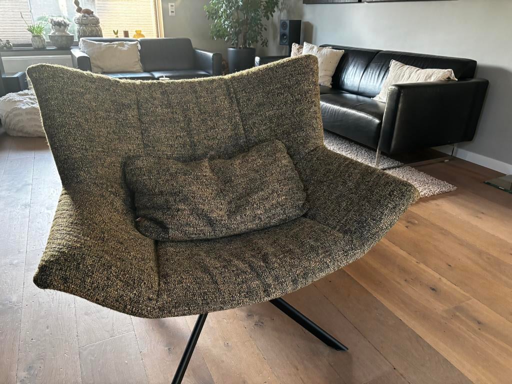 LABEL Gustav. Fauteuil., Ophalen, Zo goed als nieuw, Stof, Eén