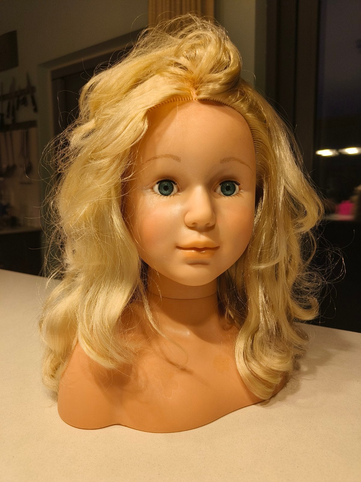 Kappershoofd met haaraccessoires, Ophalen, Gebruikt, Overige typen