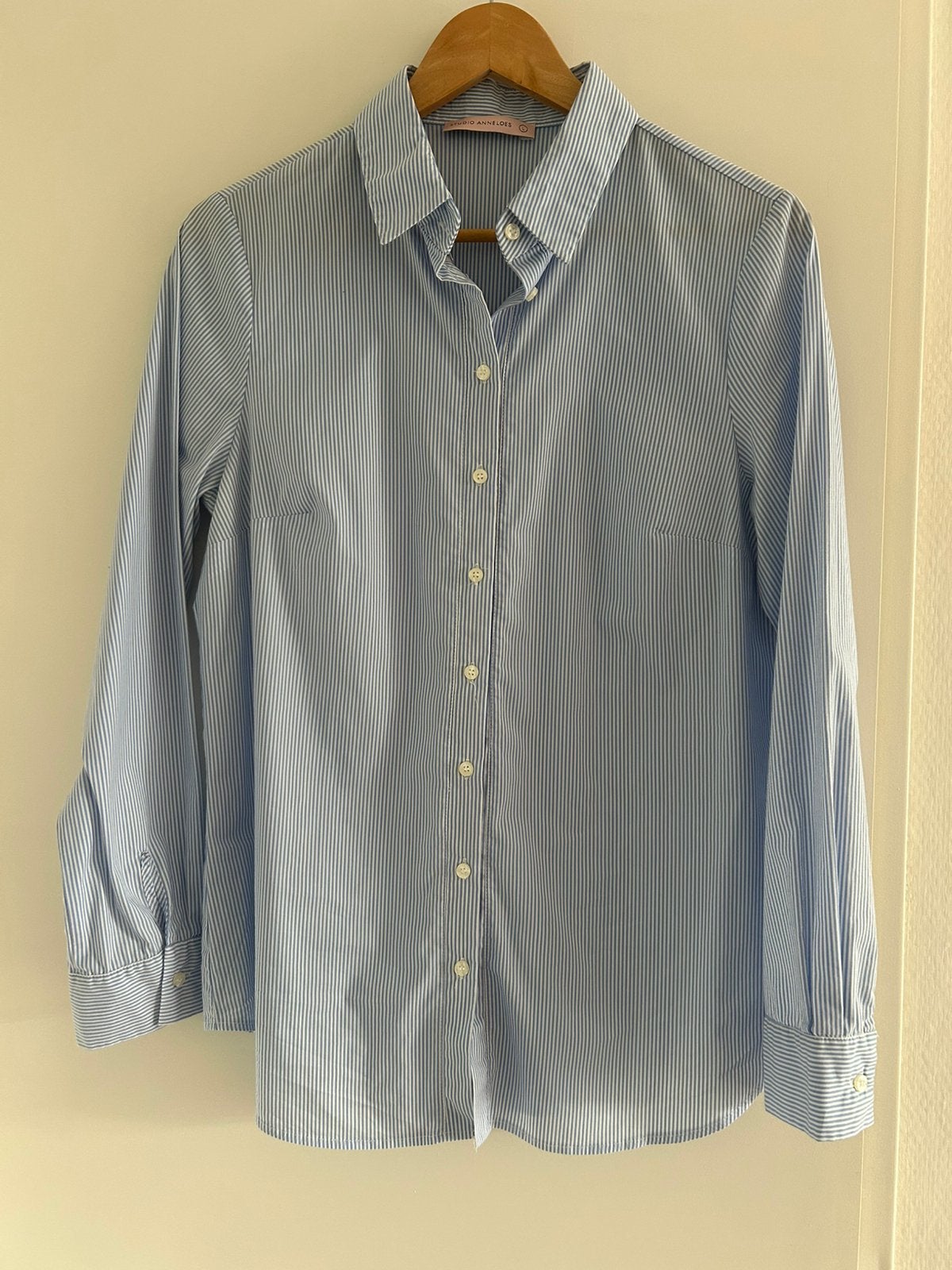 Studio Anneloes blouse L, Ophalen of Verzenden, Zo goed als nieuw, Maat 42/44 (L), Blauw