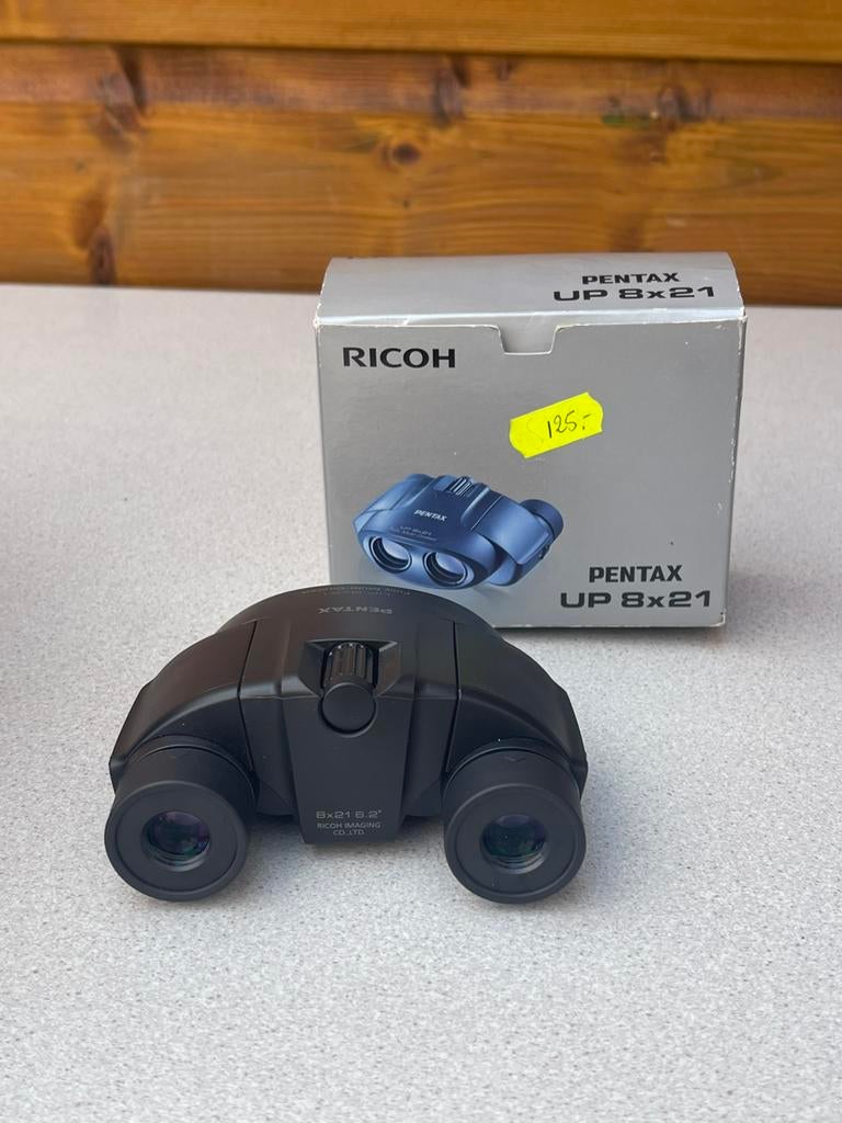 Ricoh Pentax UP 8x21, Audio, Tv en Foto, Optische apparatuur | Verrekijkers, Ophalen of Verzenden, Zo goed als nieuw, 8 tot 12x