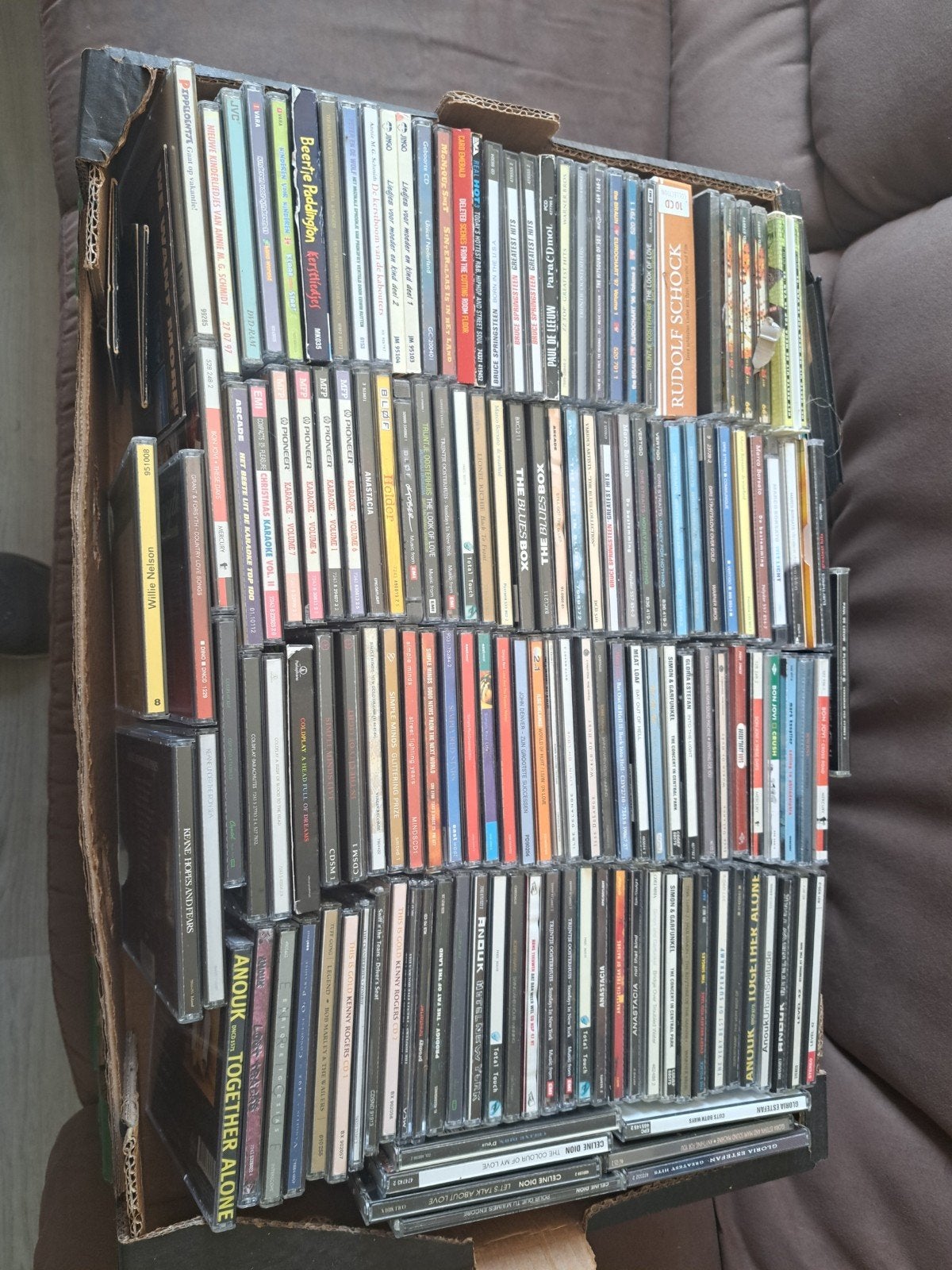 doos met veel cd's, Cd's en Dvd's, Cd's | Pop, Ophalen of Verzenden
