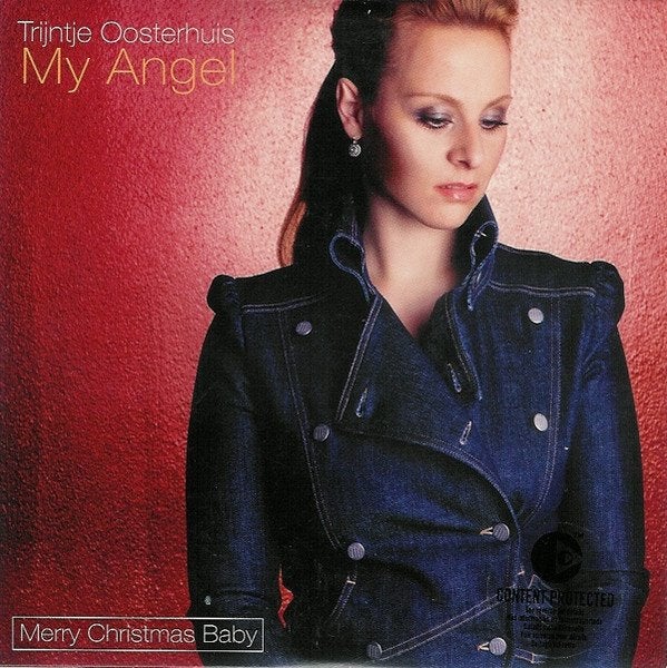 TRIJNTJE OOSTERHUIS CD SINGLE MY ANGEL + MERRY CHRISTMAS, Ophalen of Verzenden, Zo goed als nieuw, Pop