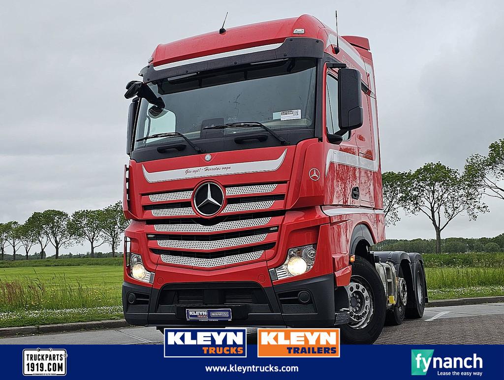 MERCEDES-BENZ ACTROS 2548 6x2 wdb bigspace, Auto's, Vrachtwagens, Bedrijf, Te koop, ABS, Airconditioning, Centrale vergrendeling