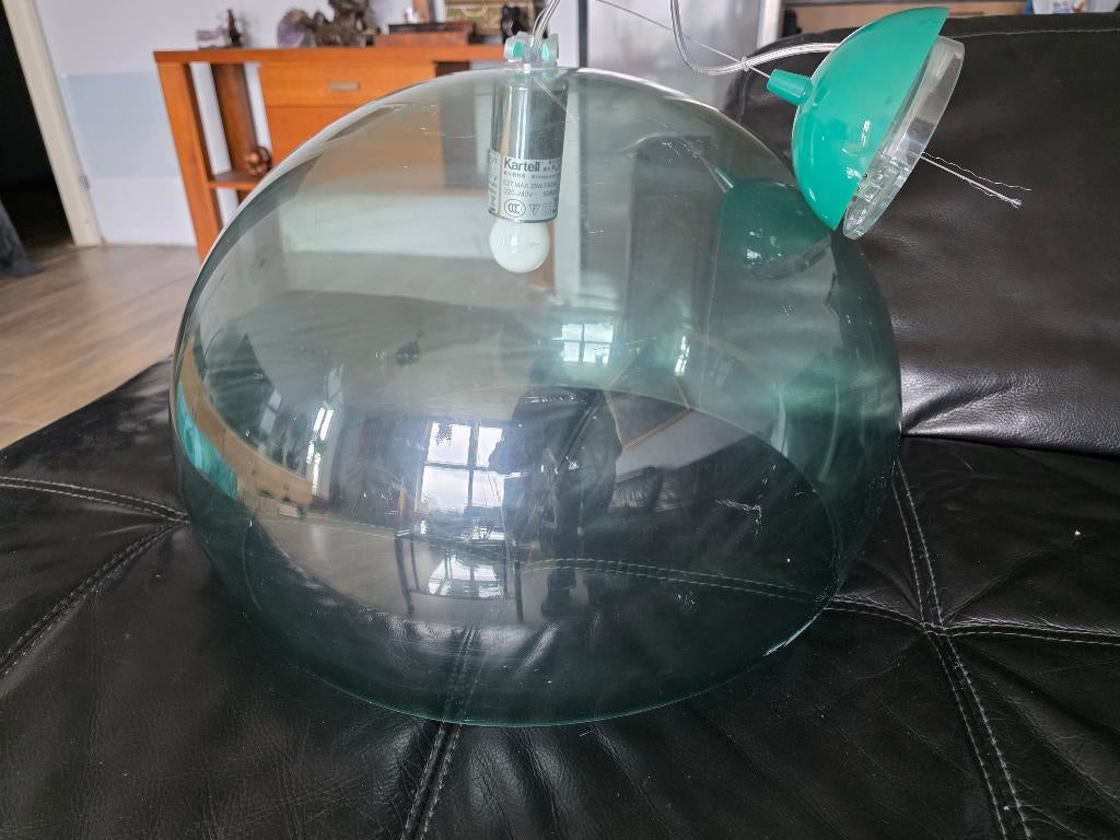 Kartell Fly Hanglamp, Huis en Inrichting, Lampen | Hanglampen, Ophalen, Gebruikt, Kunststof, 50 tot 75 cm