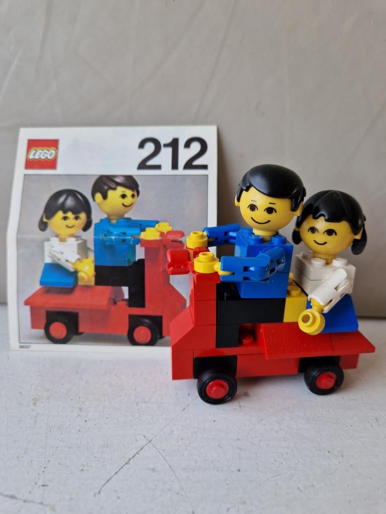 Lego 212 - Scooter, Kinderen en Baby's, Speelgoed | Duplo en Lego, Gebruikt, Lego, Compleet, Ophalen of Verzenden