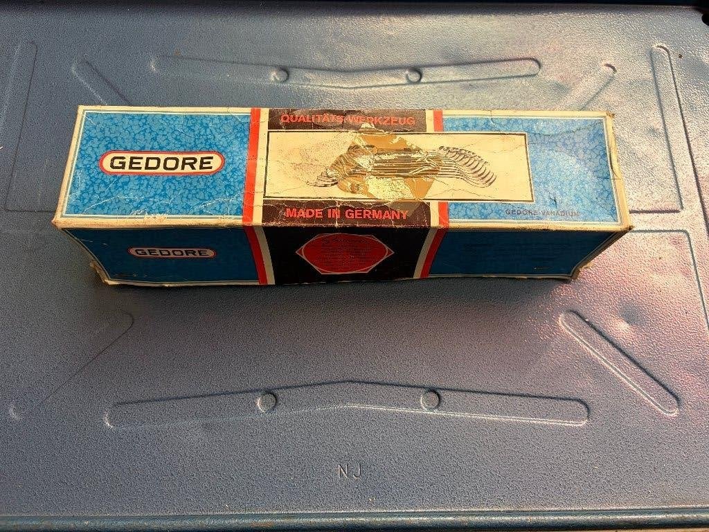 Gedore NOS steeksleutelset in originele verpakking en houder, Ophalen of Verzenden, Nieuw