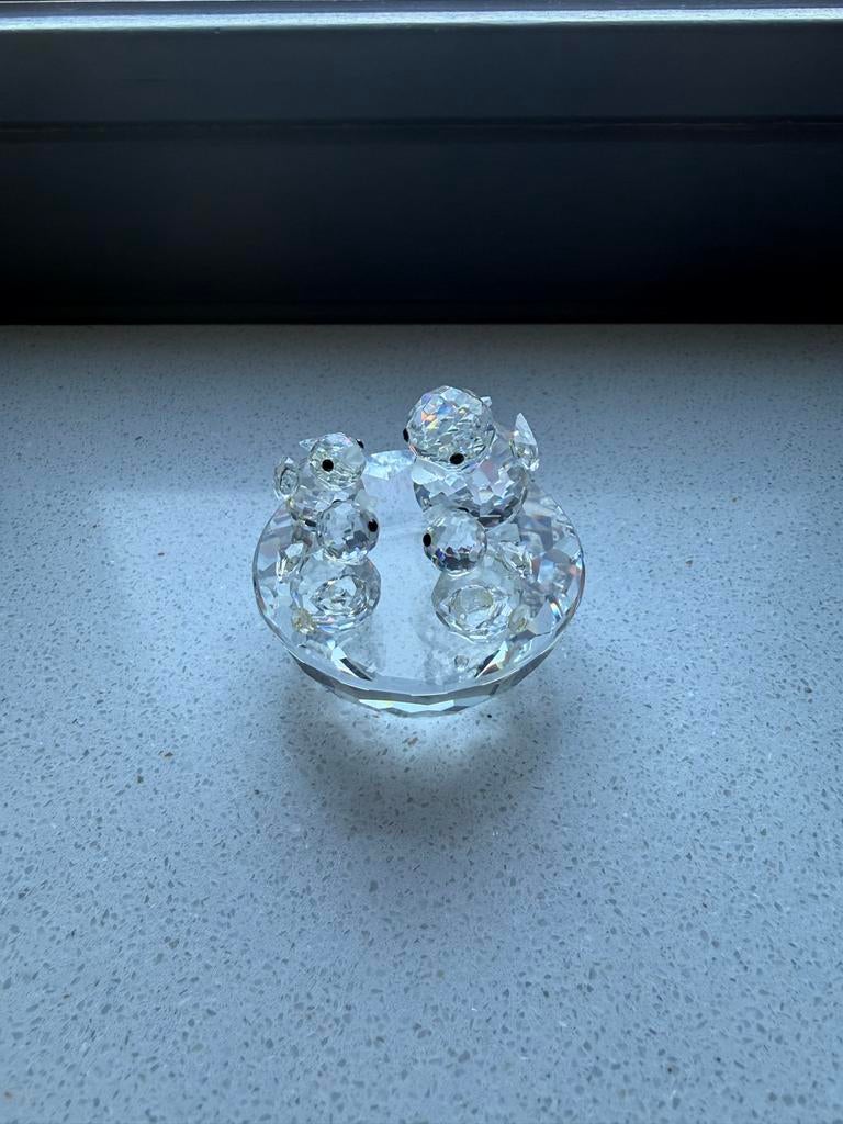 Swarovski eendjes in perfecte staat, Ophalen of Verzenden, Zo goed als nieuw, Figuurtje