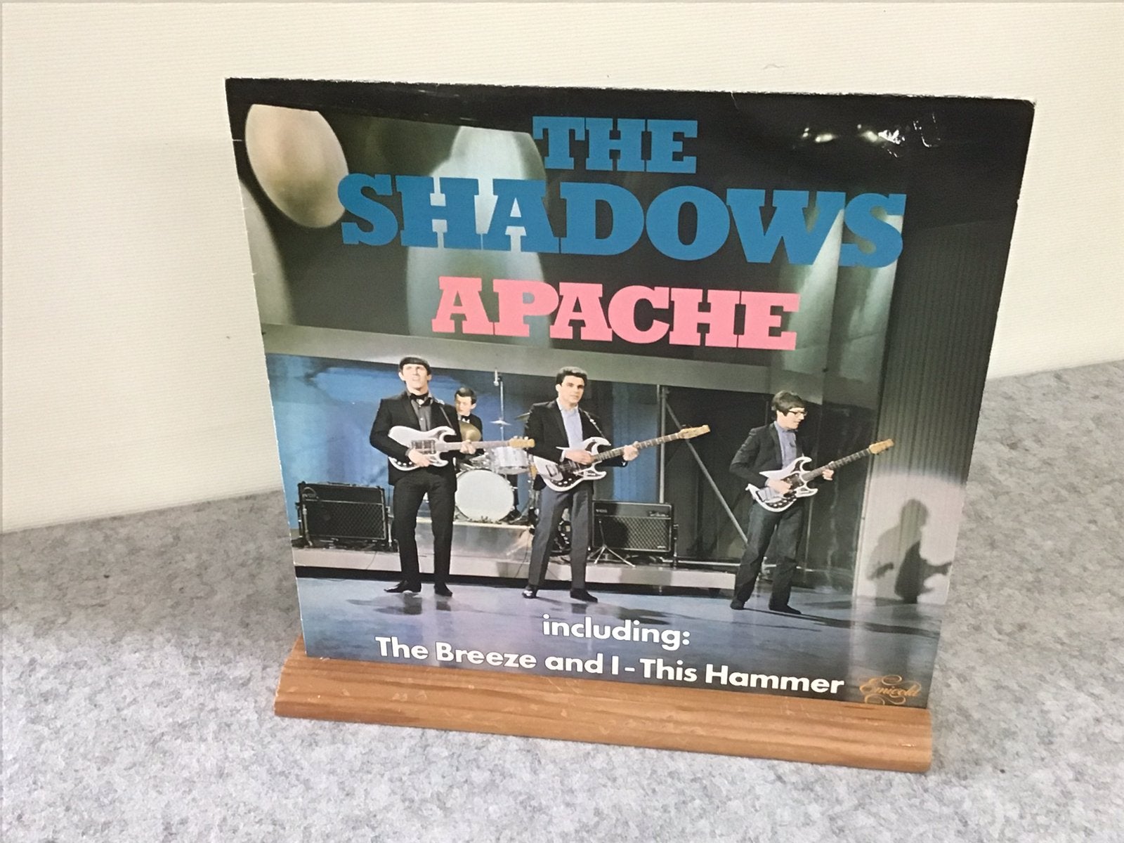 LP   THE SHADOWS   APACHE, LP, Gebruikt, Pop, Ophalen of Verzenden