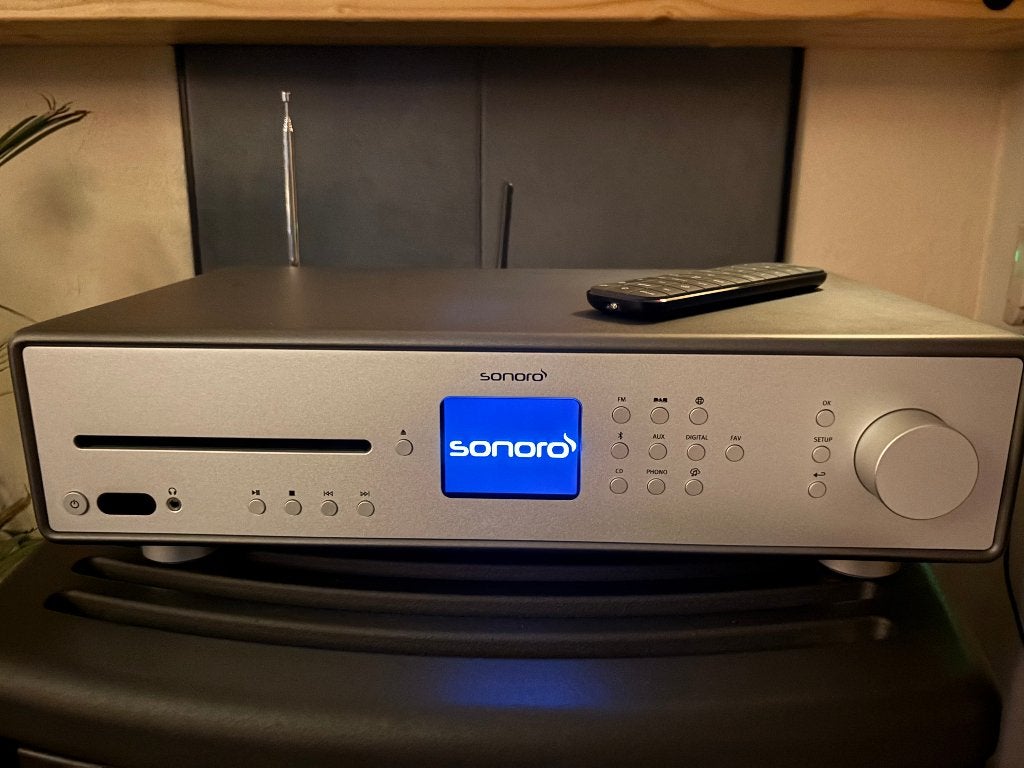 Sonoro netwerkstreamer te koop., Overige merken, Ophalen of Verzenden, Zo goed als nieuw, 120 watt of meer