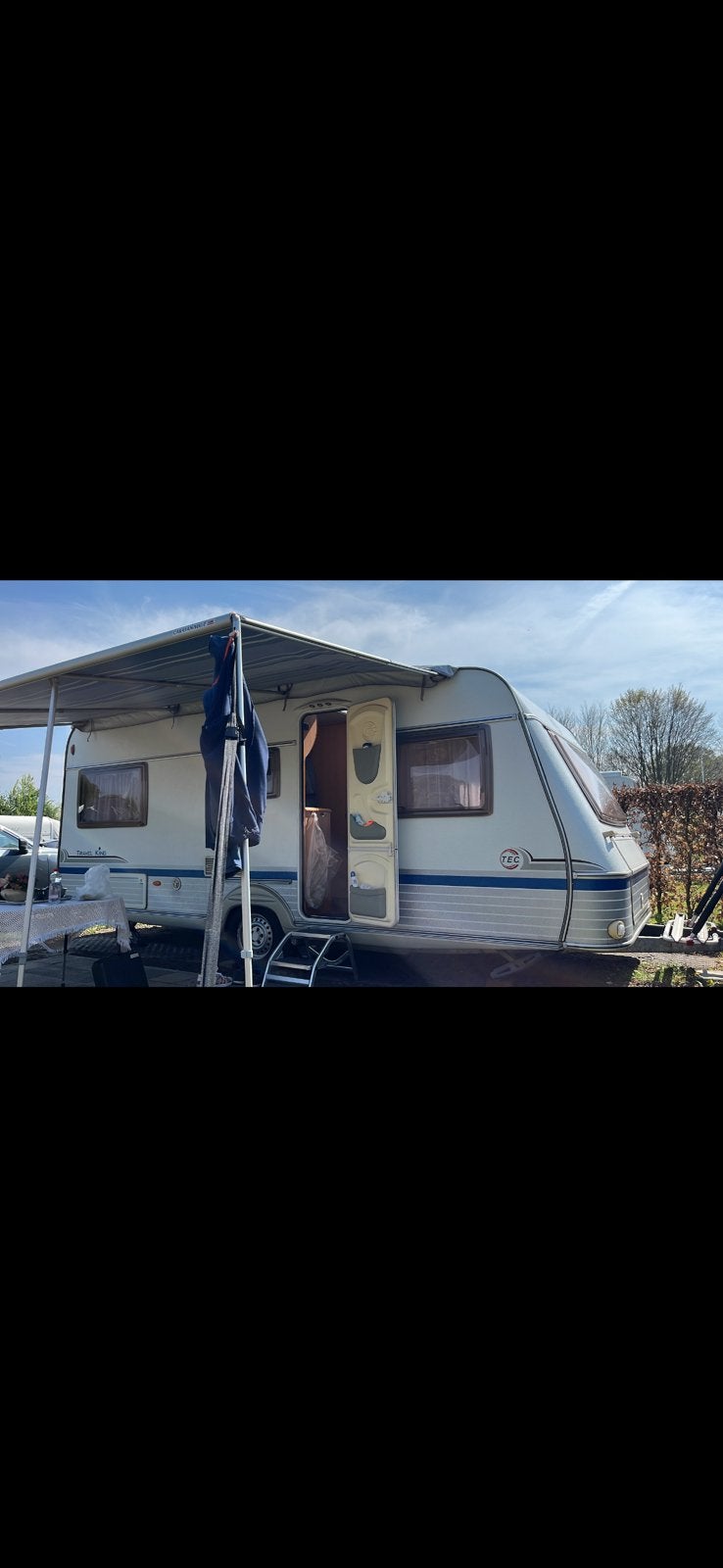 TEC Travel King 530K1 enkele bedden en Truma mover, Caravans en Kamperen, Caravans, T.E.C., Rondzit, Particulier, 5 tot 6 meter