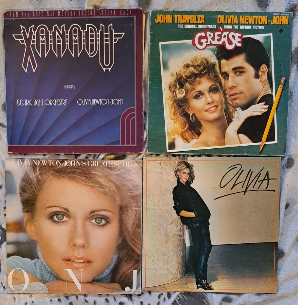 3x LP Olivia Newton-John-Totally Hot,Greatest Hits en Xanadu, Cd's en Dvd's, Vinyl | Pop, Ophalen of Verzenden, Gebruikt, 12 inch