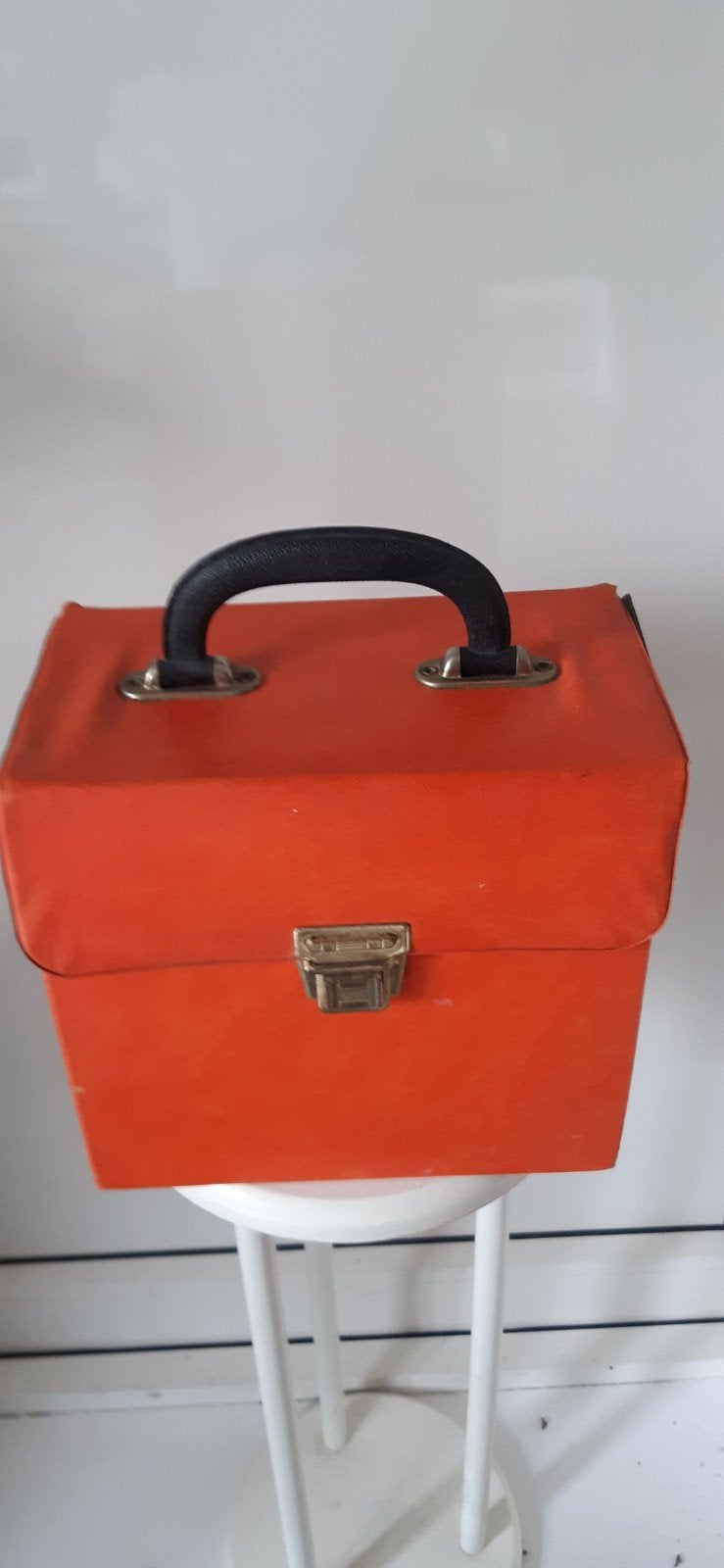 VINTAGE ORANJE SINGLESKOFFERTJE/IZGST.Zie foto's, Cd's en Dvd's, Vinyl Singles, EP, Ophalen of Verzenden, EP