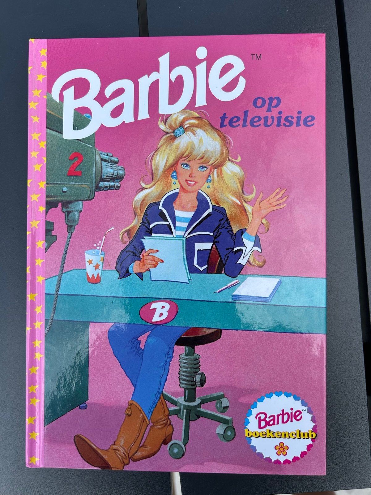 Barbie Boekenclub - 4 boeken: Op Televisie, Leert Schilderen, Boeken, Kinderboeken | Jeugd | onder 10 jaar, Ophalen of Verzenden