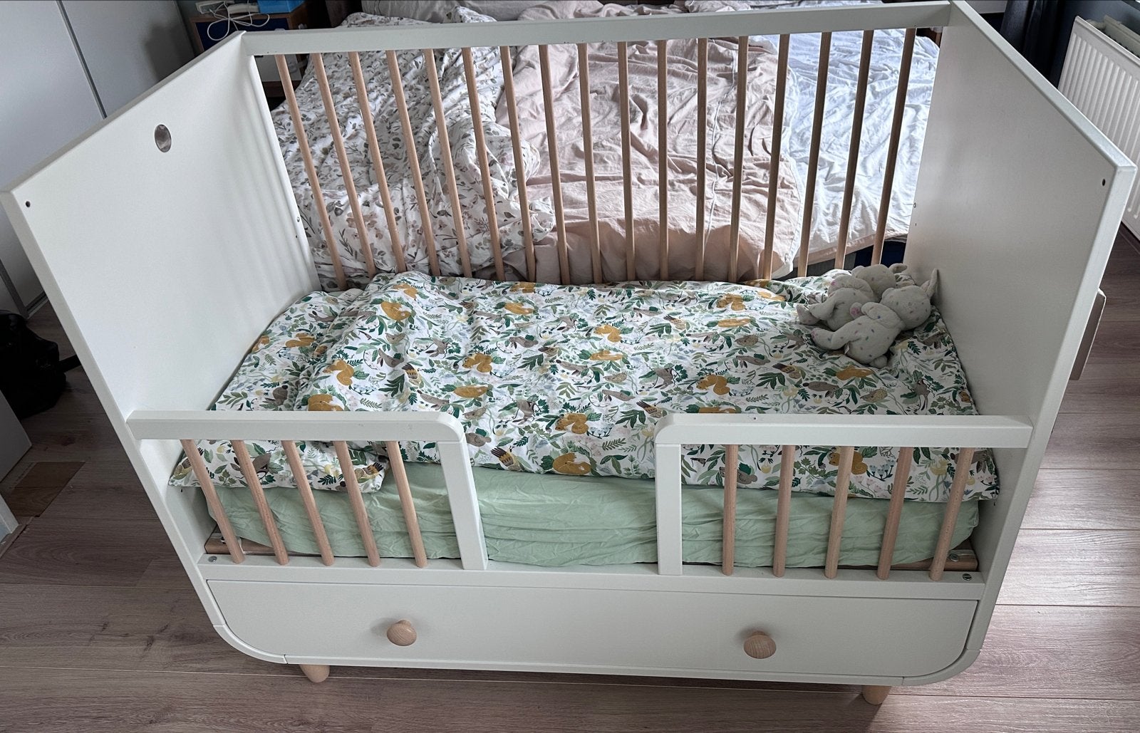 IKEA peuterbed in zeer goede staat, Kinderen en Baby's, Ophalen, Zo goed als nieuw, 140 tot 160 cm, 70 tot 85 cm