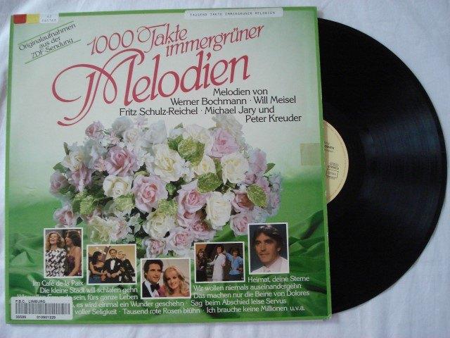 1000 Takte immergrüner Melodien, Ophalen of Verzenden, 1980 - 1989, Gebruikt, 12 inch