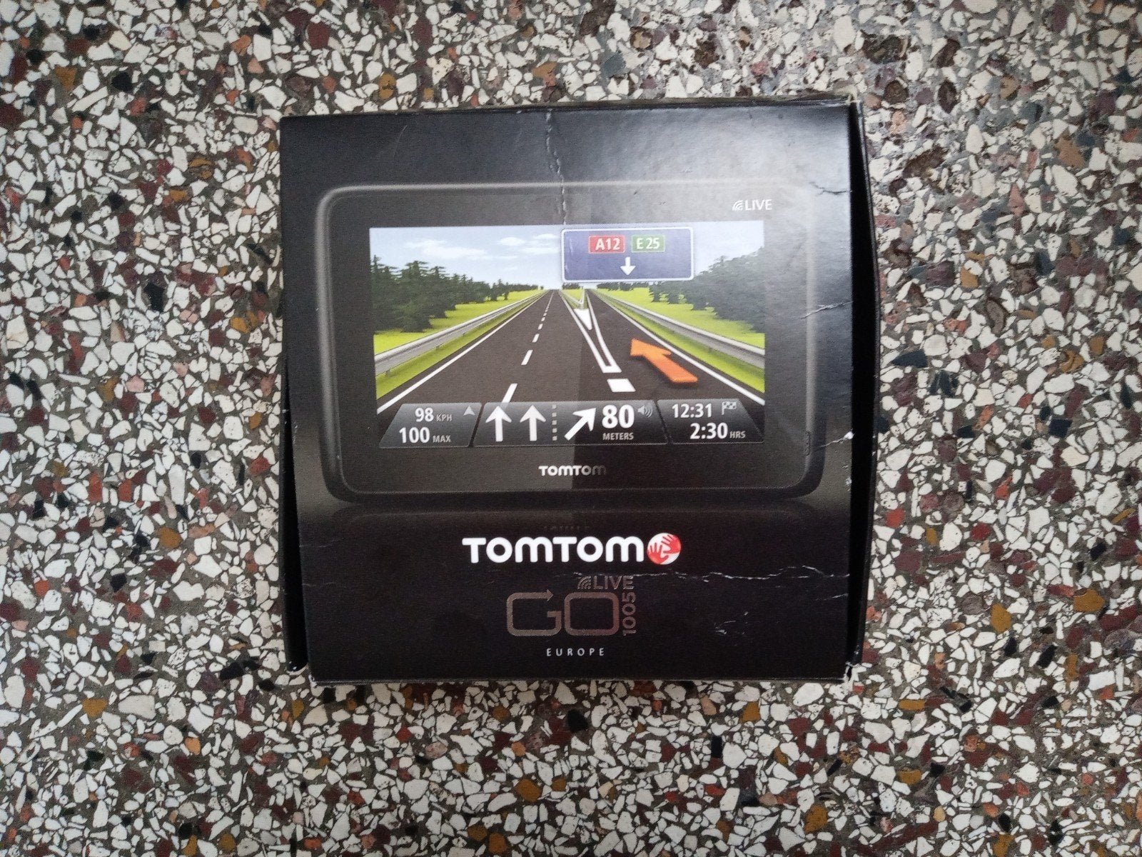 TomTom GO LIVE 1005 Europa Navigatiesysteem, Ophalen, Gebruikt