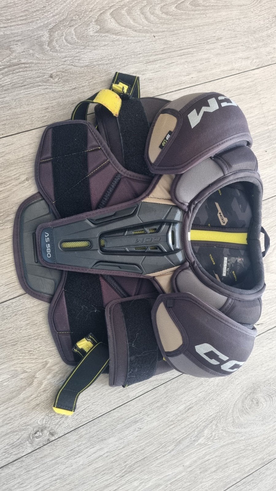 CCM Tacks AS 580 bodyprotector /  Junior L – ijshockey, Ophalen, Bescherming