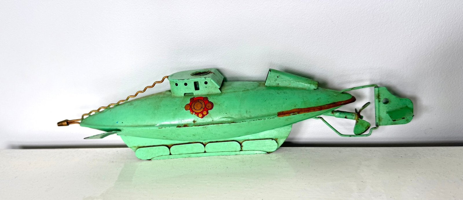 Blikken Walt Disney Nautilus Sutcliff onderzeeër 1955, Antiek en Kunst, Verzenden