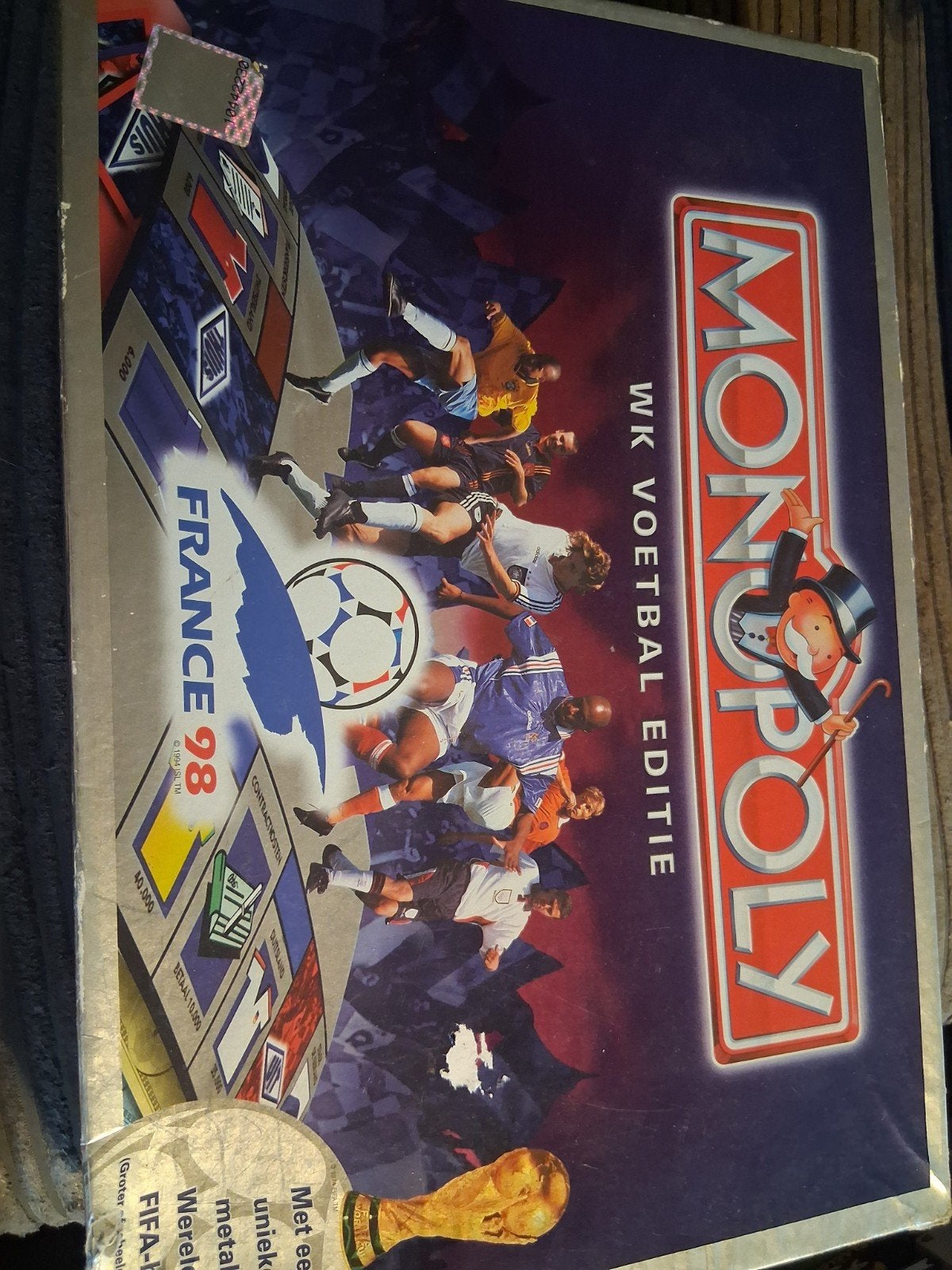 Monopoly WK Voetbal editie - Parker, Vijf spelers of meer, Ophalen of Verzenden, Gebruikt