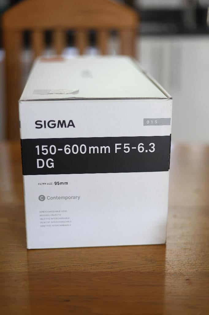 Sigma 150-600mm F/5-6.3 dg os hsm  contemperary canon ef, Ophalen, Zo goed als nieuw, Telelens, Zoom
