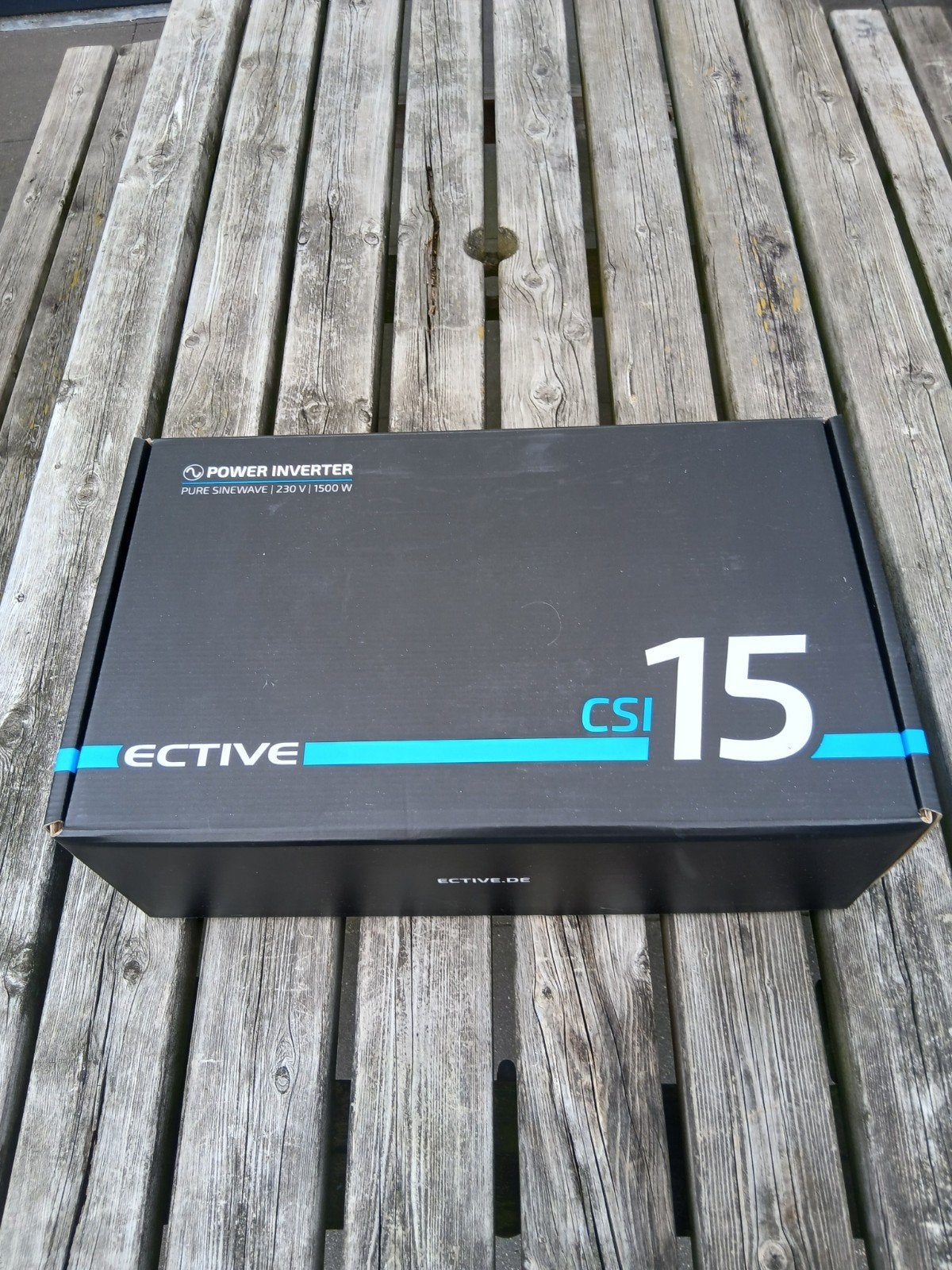 Ective CSI15 Omvormer zuivere sinus 12V-230V, Caravans en Kamperen, Ophalen, Nieuw