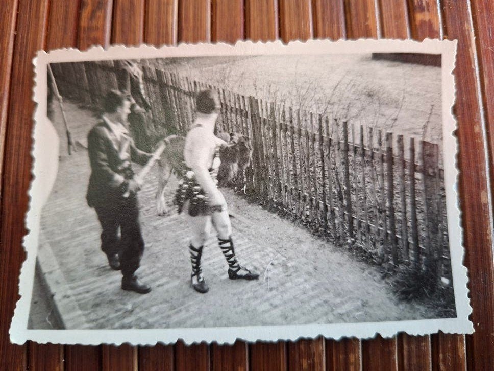 Zeldzame foto Zirkus Aeros, jaren '50, Ophalen of Verzenden