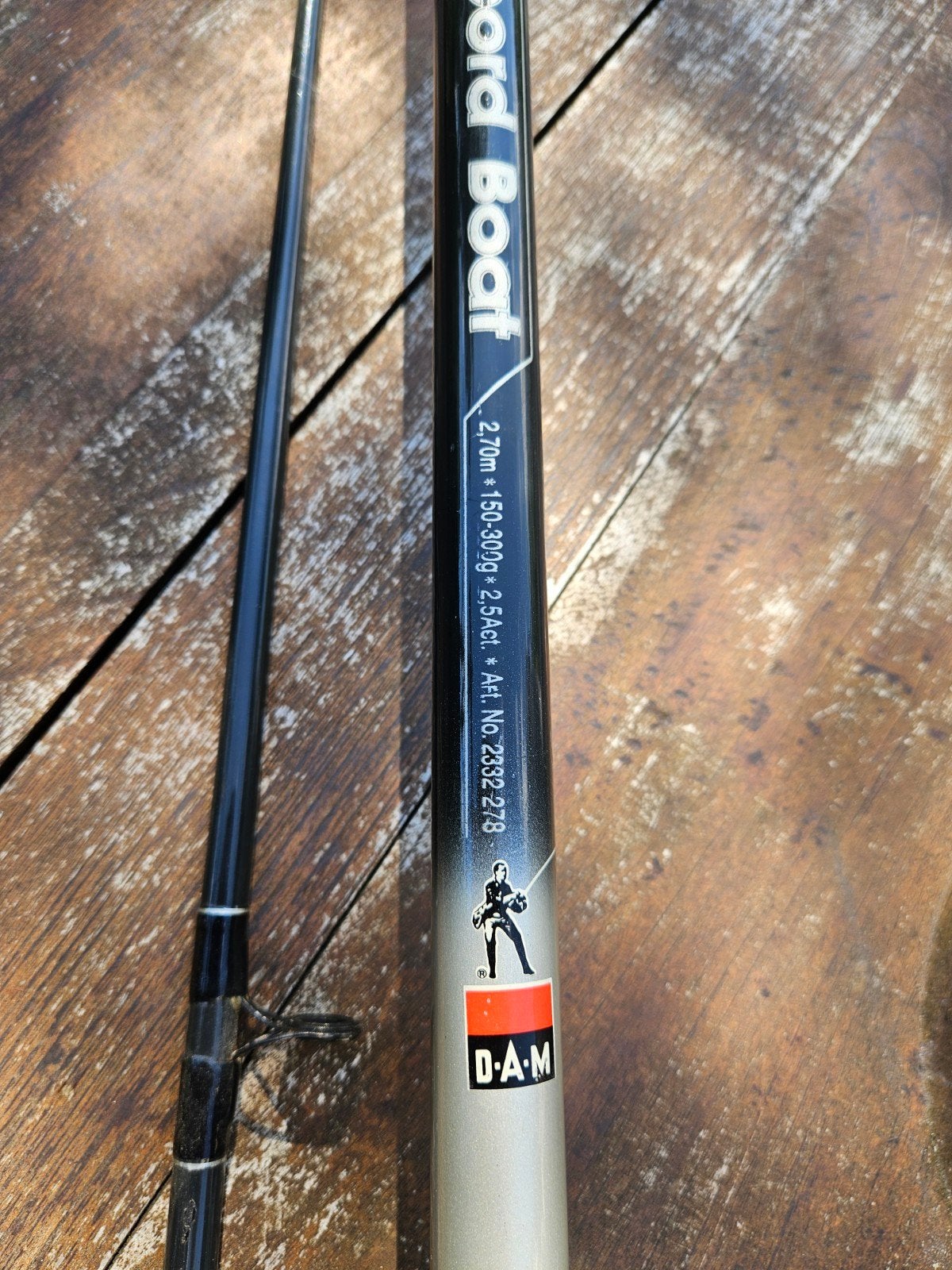 DAM Bord Boat Werphengel 2.70m 150-300g, Ophalen of Verzenden, Zo goed als nieuw, Werphengel