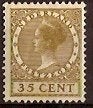 Nederland NVPH nr 159 ongebruikt Koningin Wilhelmina 1925, Ophalen of Verzenden, T/m 1940, Postfris