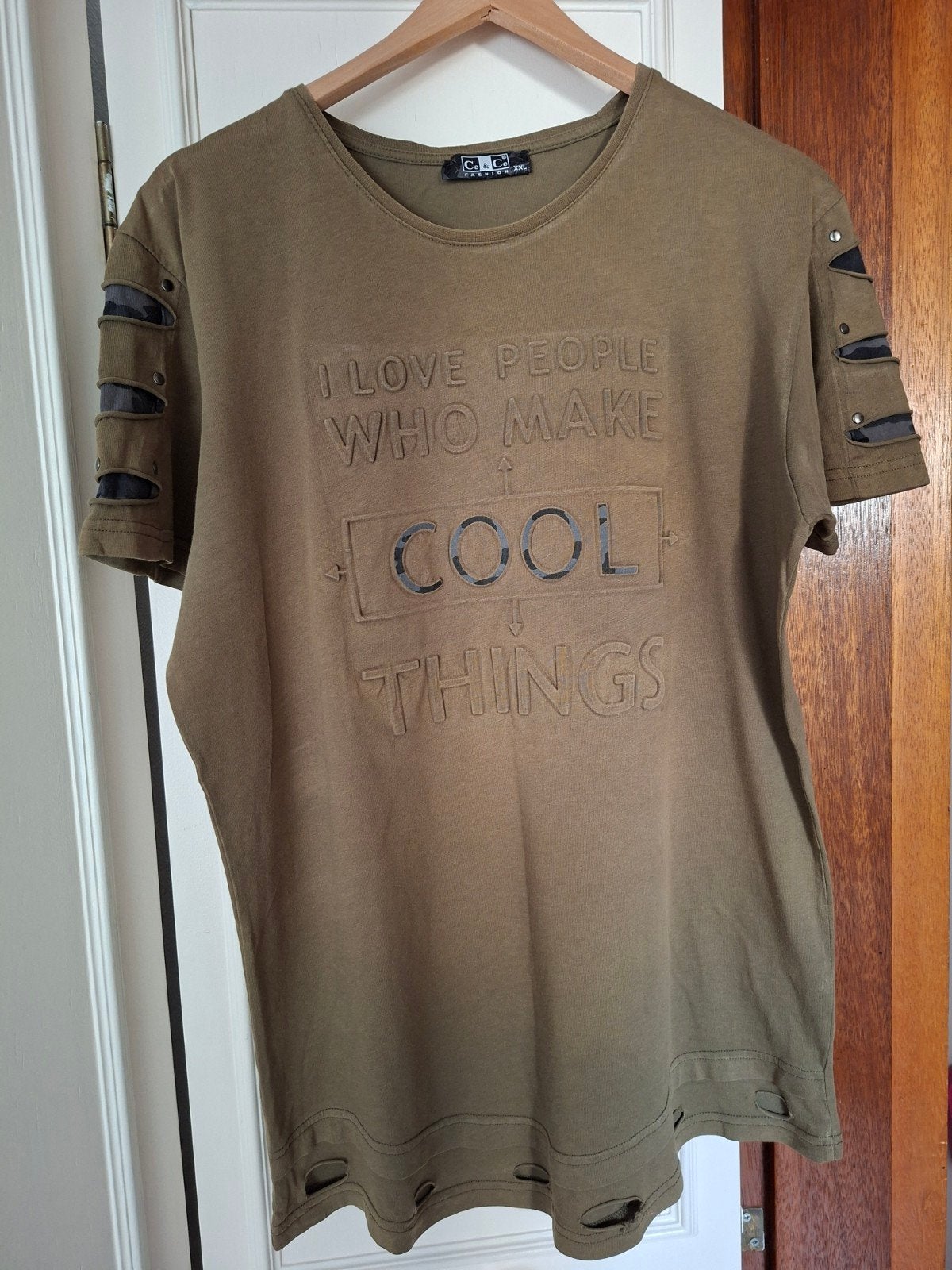 T shirt, Ophalen of Verzenden, Zo goed als nieuw, Overige maten, Groen